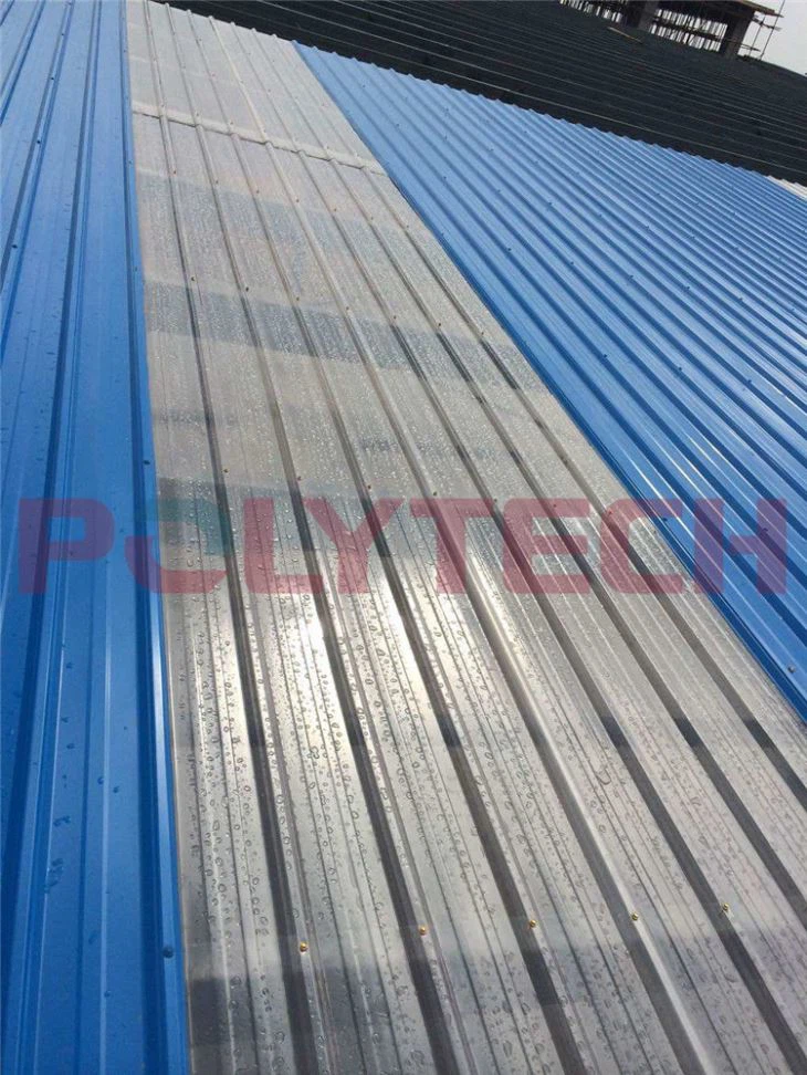 pc corrugated roof