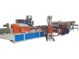 PVC-gewölbte Dachziegel-Extrusionslinie