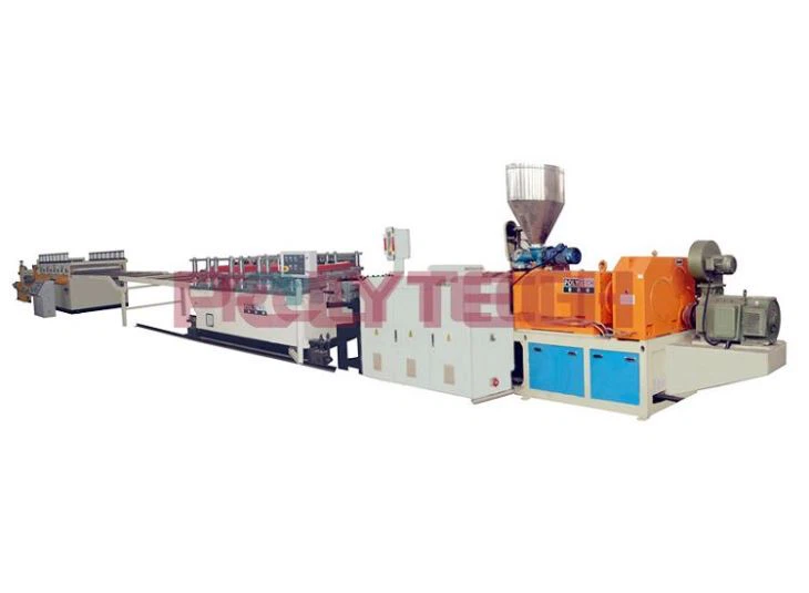 WPC-Holzplastikfußboden-Fertigungsstraße